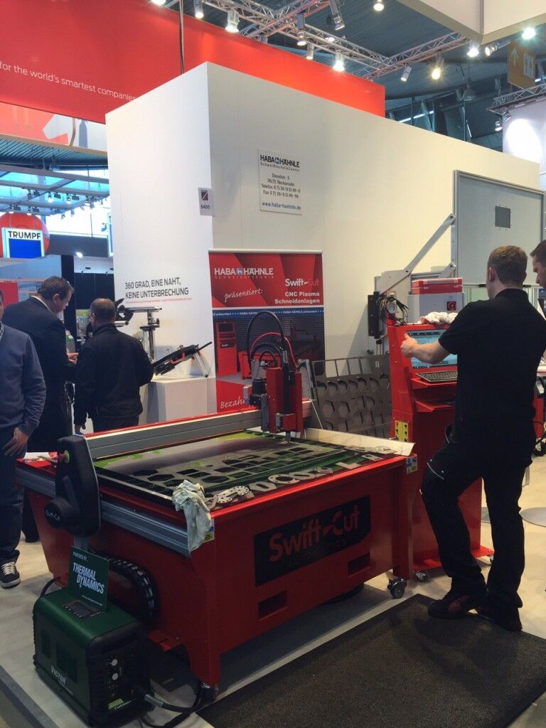 Swift - Cut at the Blechexpo in Stuttgart